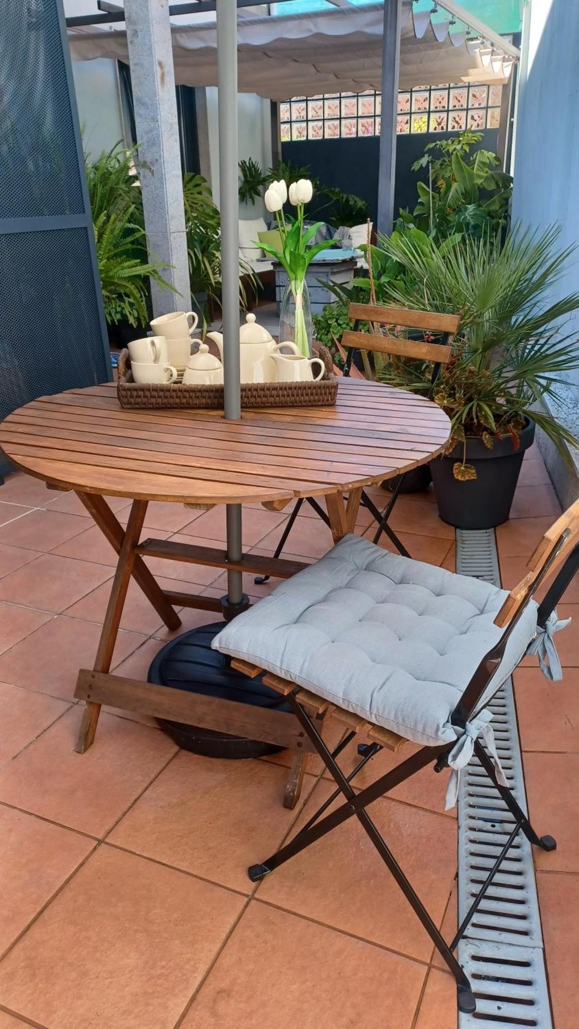 Ferienwohnung Piso A Pie De Playa Con Terraza Exclusiva Moaña Exterior foto